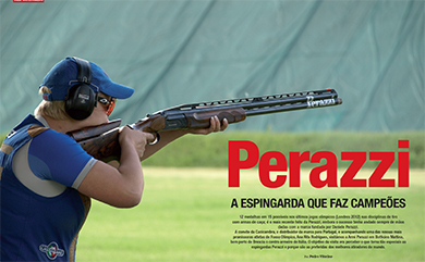 PERAZZI – A ESPINGARDA QUE FAZ CAMPEÕES – REVISTA CAÇA & CÃES DE CAÇA 2014